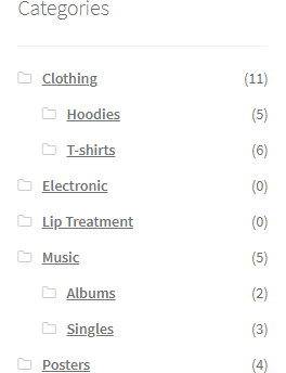 Categories