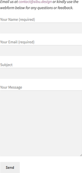 Online Contact Form